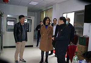 市領(lǐng)導(dǎo)吳曉暉、閆景軍到威華集團(tuán)調(diào)研